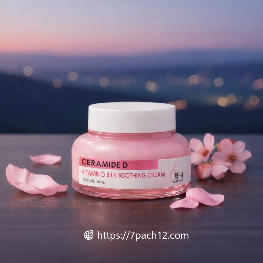 Tenzero Ceramide Vitamin D Silk Soothing Cream – 100g