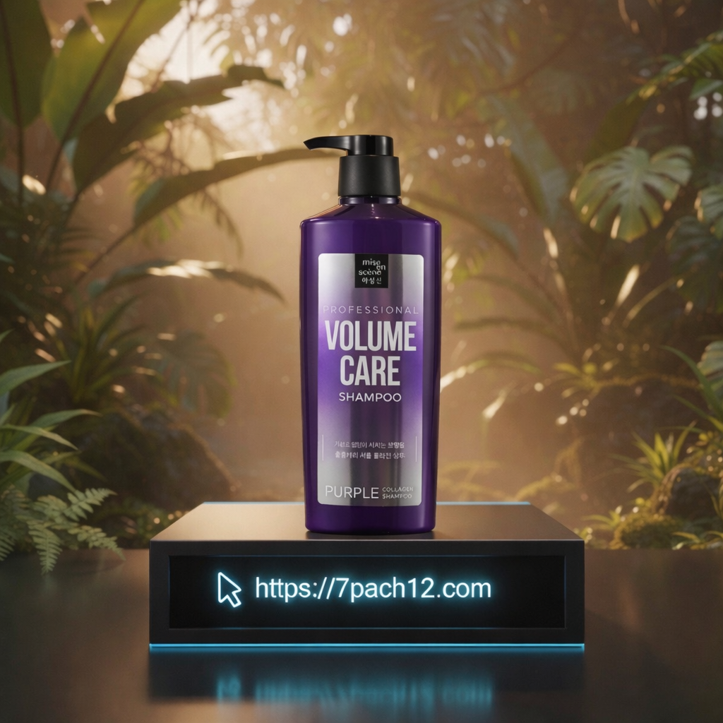 Mise en Scene Professional Volume Care Purple Collagen Shampoo – 680ml